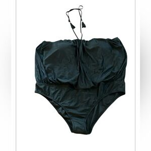 J. Crew Dark One Piece Swimsuit